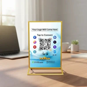 ALL In One Customized QR Code Scanner with NFC Chip 6 x 4 inch